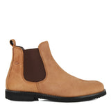 Stivaletto chelsea in nabuk con fondo in gomma light