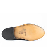Dark brown moccasins with tassels Goodyear welt for kids