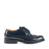 Laced up derby brogue Goodyear welt for kids