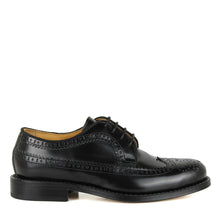 Carica l&#39;immagine nel visualizzatore di Gallery, Derby brogue in pelle lavorazione goodyear
