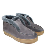 Paraboot in Suede Leather and Sheraling Lining