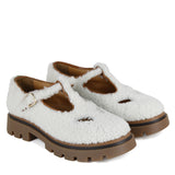 Scarpa due occhi in pelliccia