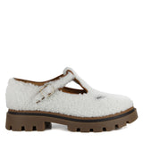 Scarpa due occhi in pelliccia