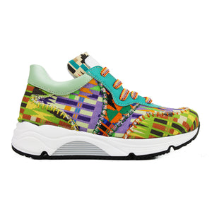 Sneakers in fabric multicolor