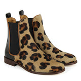 Stivaletto chelsea maculato