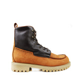 Hiking Boots in Nubuk and Calfskin Leather