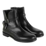 Double Buckle ankle boot