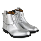 Stivaletto texano in pelle