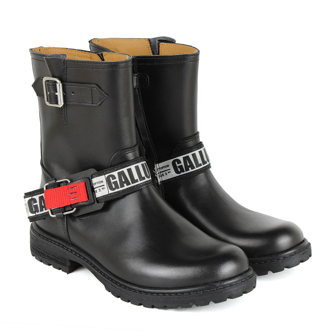 Biker in pelle