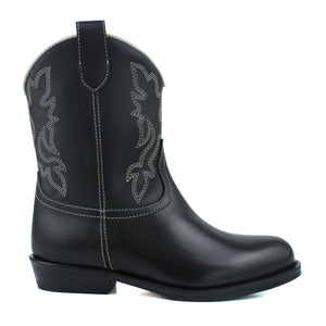 Black Texan Boots