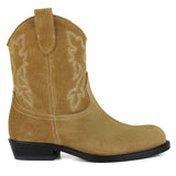 Stivale texano in suede