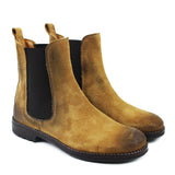 Chelsea boots brushed suede