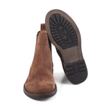 Chelsea boots in bruciato suede leather