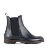 Chelsea Boots in blue calfskin leather