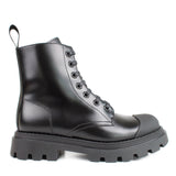 Black laced ankle boot