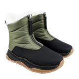 Doposci in tessuto impermeabile con zip