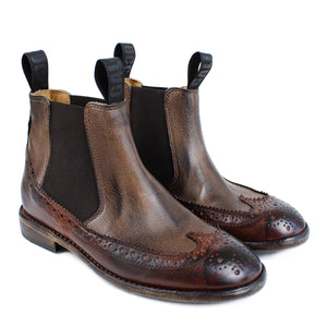 Chelsea boot in brown leather
