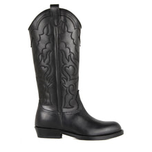 Load image into Gallery viewer, High Top Texan Boots in black calf
