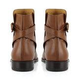 1213 Rossano Ankle Boot Calfskin Leather Brown