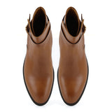 1213 Rossano Ankle Boot Calfskin Leather Brown