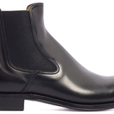 1214 Rossano Chelsea Boot Calfskin Leather Black