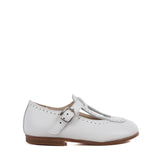 Ballerina First Steps in White Calfskin Leather