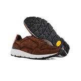 Men's Brown Suede Gradient effect Sneakers Italian Crafted