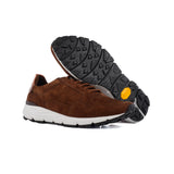 Men's Brown Suede Sneakers Italian Crafted Gallucci