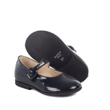 Ballerinas in Blue Calfskin Leather
