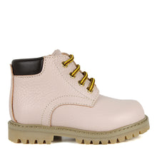 Carica l&#39;immagine nel visualizzatore di Gallery, Toddler mountain boots in pale pink leather
