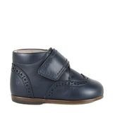 Paraboot Brogue in Navy Calfskin Leather