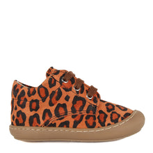 Load image into Gallery viewer, Toddler sneaker in velour animalier
