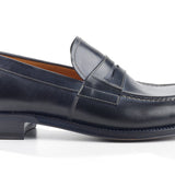 1032 Ugo Penny Loafer Calfskin Leather Blue