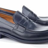 1032 Ugo Penny Loafer Calfskin Leather Blue