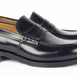 1032 Ugo Penny Loafer Calfskin Leather Oldbox Black