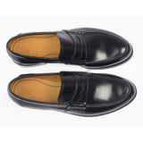 1032 Ugo Penny Loafer Calfskin Leather Oldbox Black