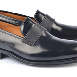 852 Vittorio Slip-on Calfskin Leather Black