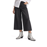 Western Ankle Boots in Silver Laminated Calfskin Leather