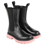 Stivale chelsea in pelle