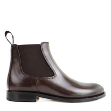 Load image into Gallery viewer, Chelsea boot in brown leather abrasivato
