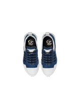 Load image into Gallery viewer, Running in Denim and White Leather
