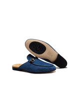 Carica l&#39;immagine nel visualizzatore di Gallery, Slipper in Denim with Black Details
