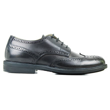 Load image into Gallery viewer, Brogue Derby in Black England Leather
