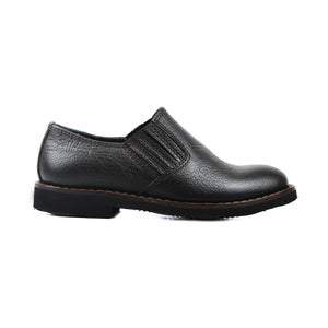 Slipon in dark brown leather