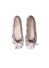 Load image into Gallery viewer, Ballerinas in rose velvet
