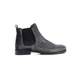 chelsea boot in black lurex