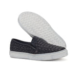Slip on blue calf leather “Tinto Capo"