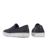 Slip on blue calf leather “Tinto Capo"