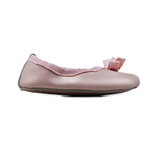 Load image into Gallery viewer, Newborn ballerinas in pink leather

