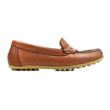 Load image into Gallery viewer, Penny loafers in tan leather
